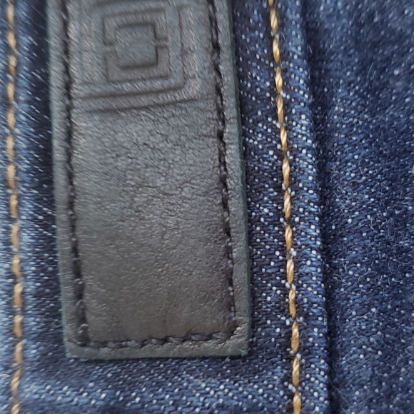 LIZ CLAIBORNE DARK BLUE JEANS SIZE 16 - Picture 7 of 8